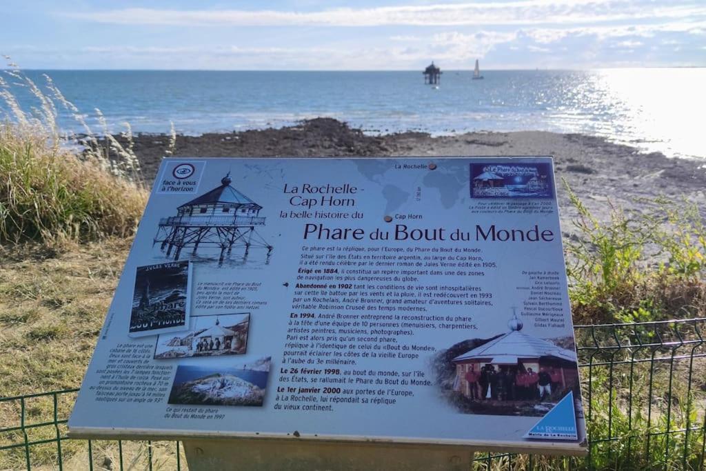 Joli Studio Pres De La Mer Avec Exterieur La Rochelle  Extérieur photo